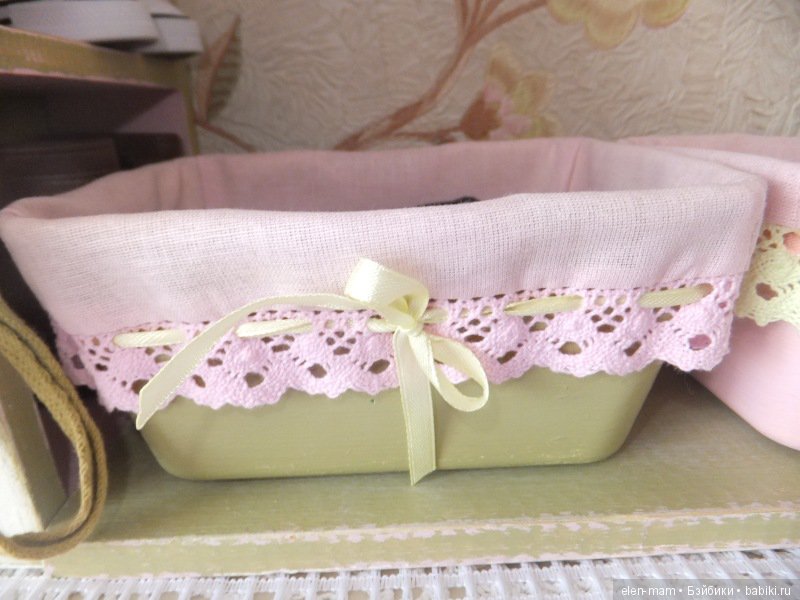 Корзинка зелёная