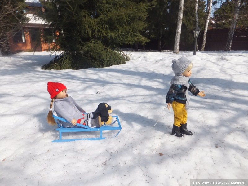 "Вот она, Весна, какая!)". Куклы Kidz'n'Cats на весенней прогулке (фото 6)