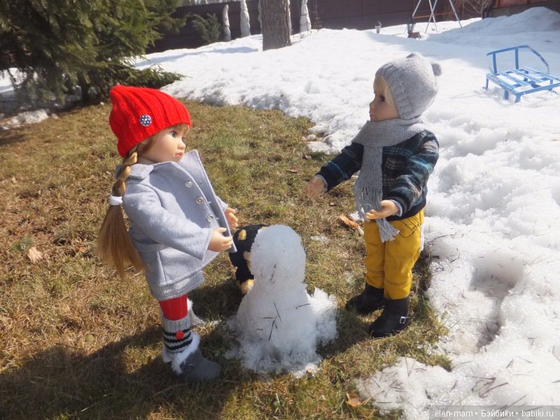 "Вот она, Весна, какая!)". Куклы Kidz'n'Cats на весенней прогулке (фото 2)