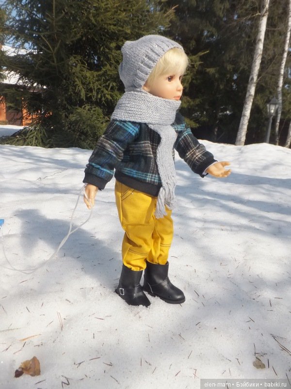 Серёжка катает Оливию