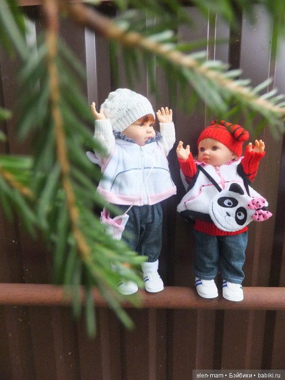 Мариэль и Андреа на прогулке 2