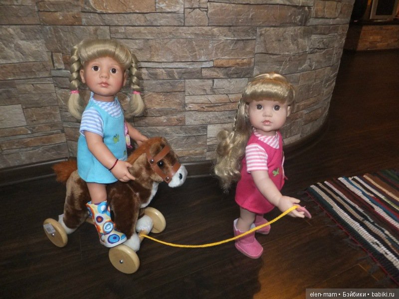 Готцики на лошадке