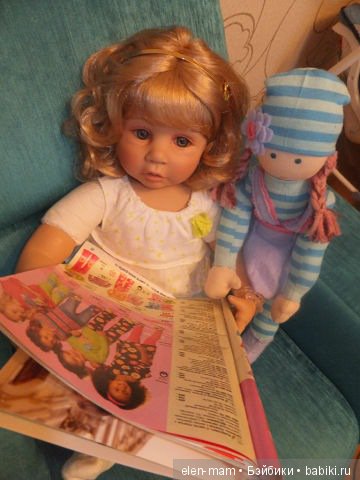 Ивочка, кукла, журнал