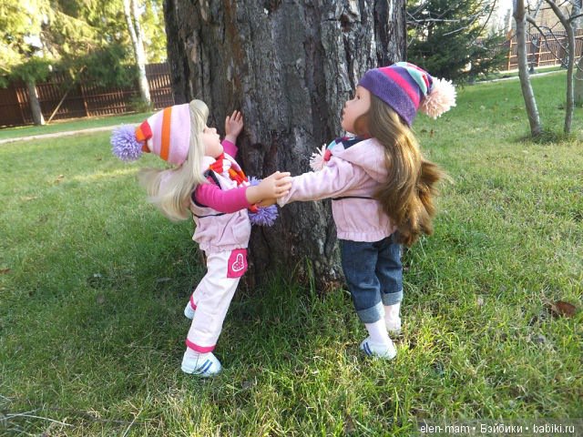 Илона, Эстель, весенняя прогулка