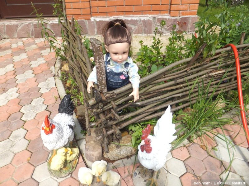 Эмма и курочки