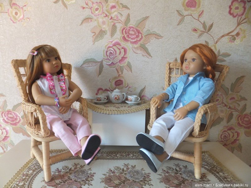 Кидзюли-обижули, чаепитие