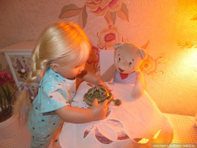 Маруся и черепашка