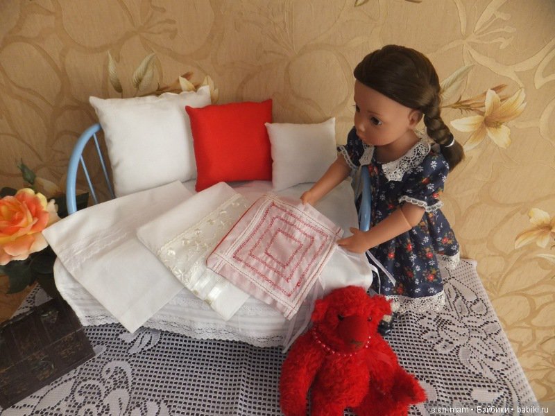 Кира, постелька