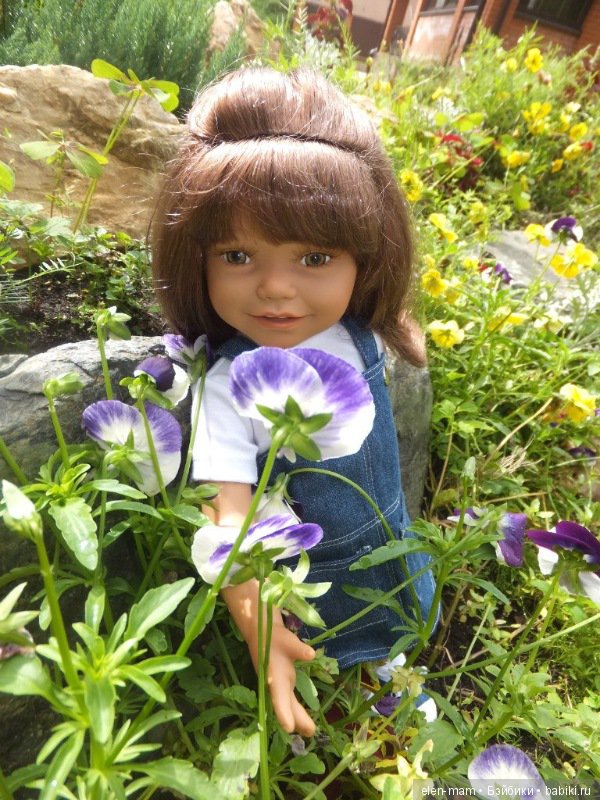 Динка и Анютины глазки