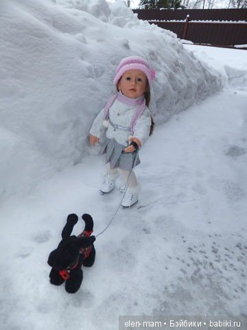 Илона на коньках