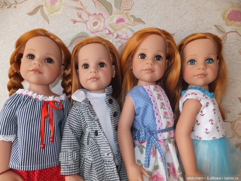 Четыре рыжульки, крупный план 2