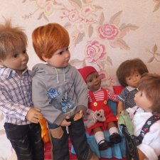 В кадре только мальчишки