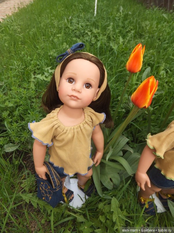 Готц и тюльпаны