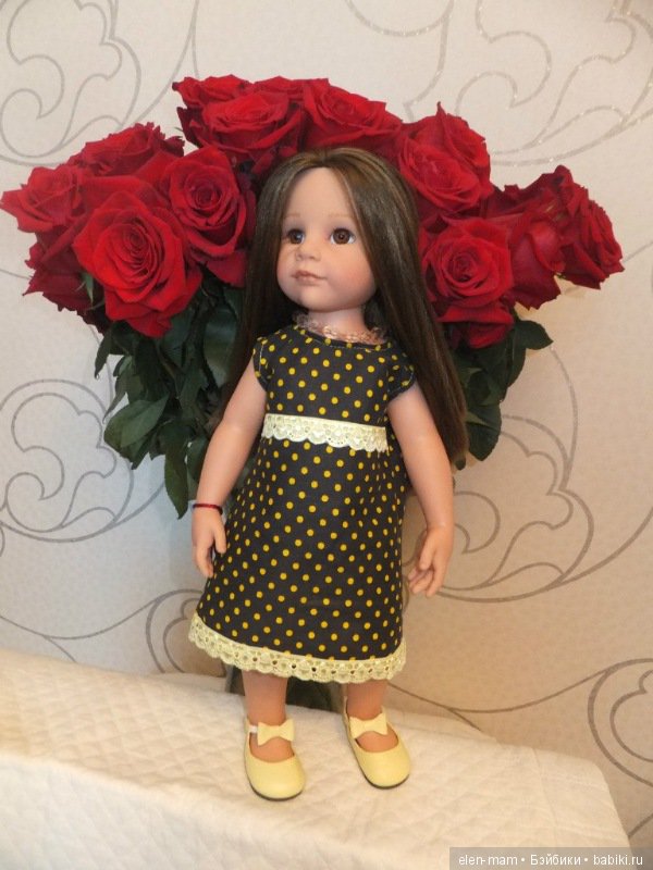 Вика и розы