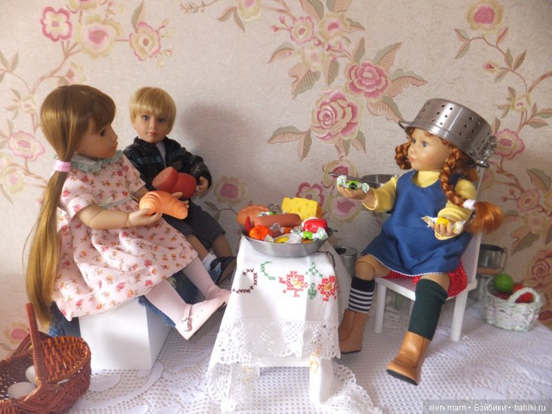 Юлика - кукла Kidz'n'Cats, в образе Пеппи. Кулинарно-гастрономический день