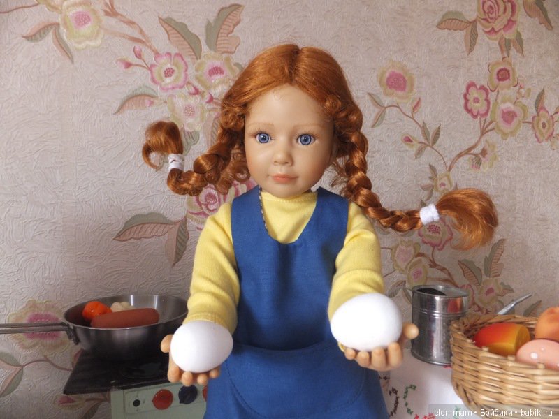 Юлика - кукла Kidz'n'Cats, в образе Пеппи. Кулинарно-гастрономический день