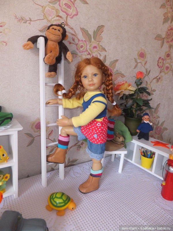 Юлика - кукла Kidz'n'Cats, в образе Пеппи. Кулинарно-гастрономический день (фото 2)