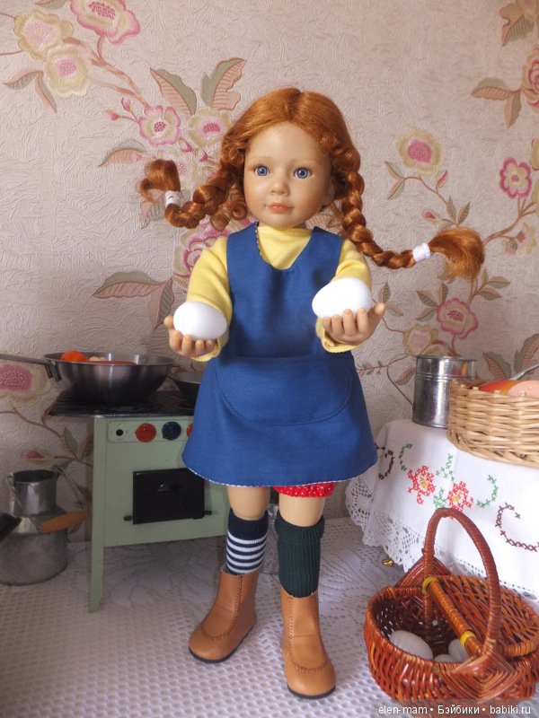 Юлика - кукла Kidz'n'Cats, в образе Пеппи. Кулинарно-гастрономический день