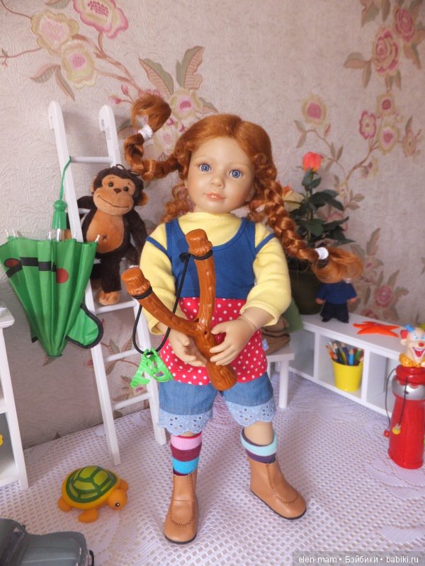Юлика - кукла Kidz'n'Cats, в образе Пеппи. Кулинарно-гастрономический день (фото 3)
