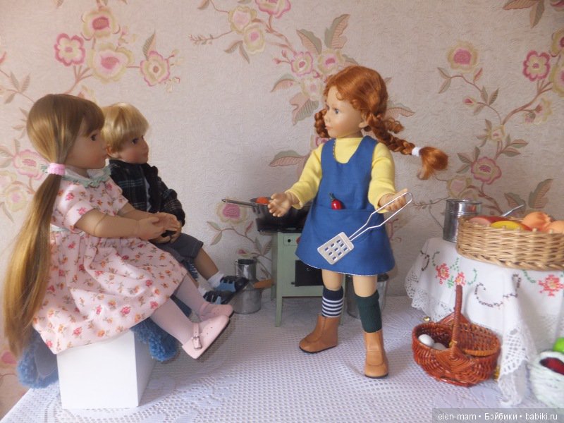 Юлика - кукла Kidz'n'Cats, в образе Пеппи. Кулинарно-гастрономический день (фото 8)
