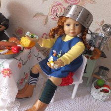 Юлика - кукла Kidz'n'Cats, в образе Пеппи.  Кулинарно-гастрономический день