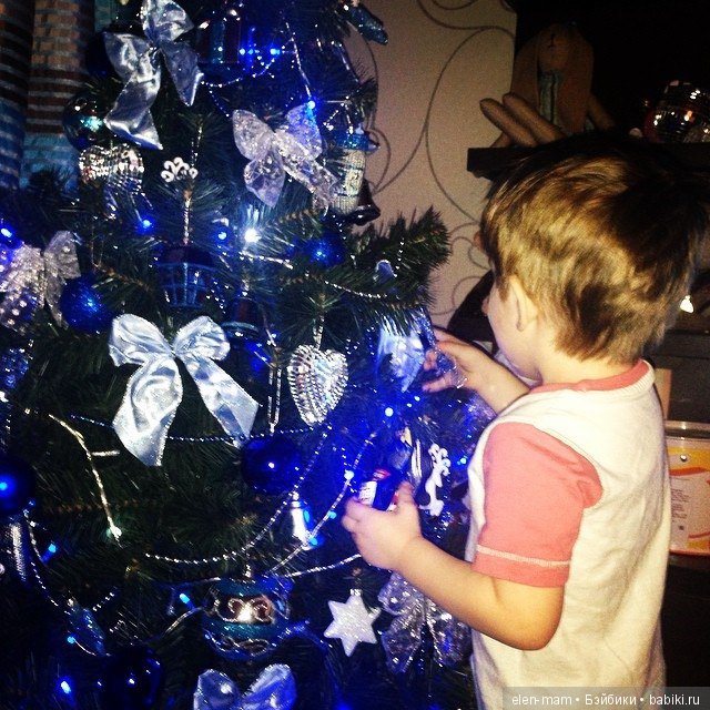 ёлочка дома