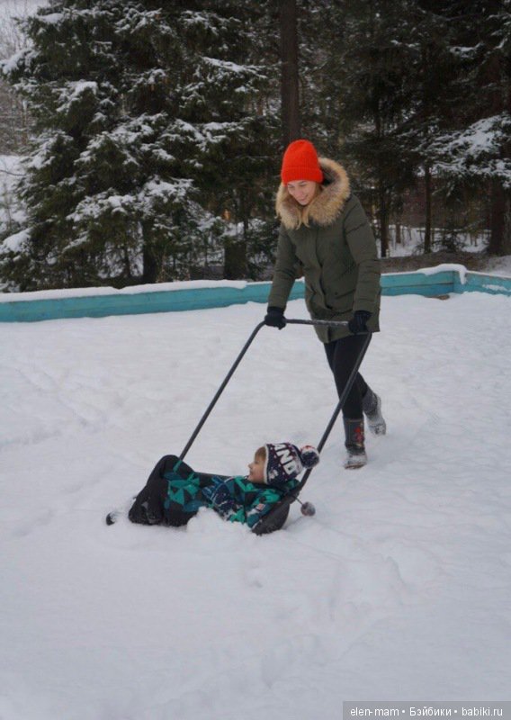 Катание на лопате