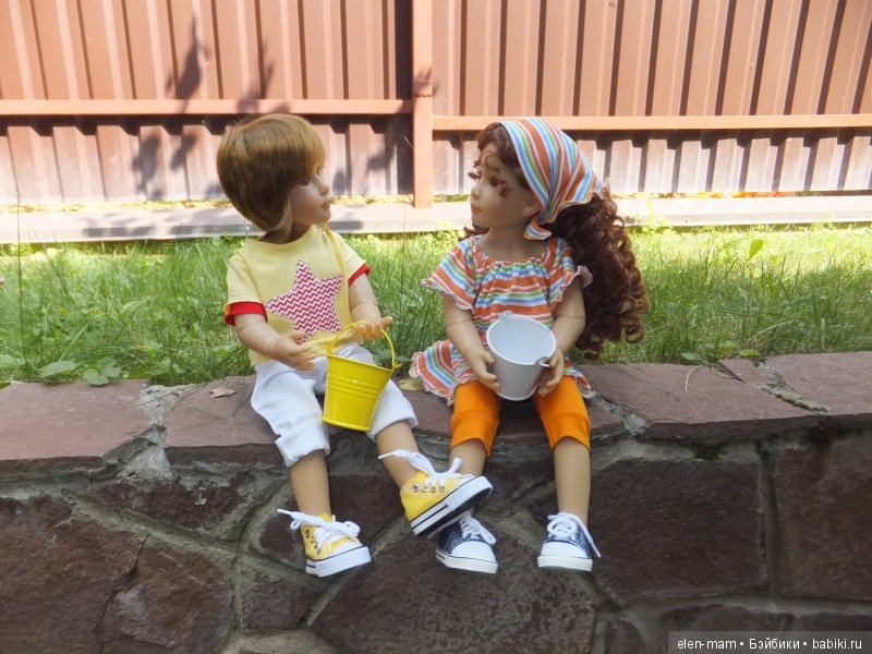 С ведёрками