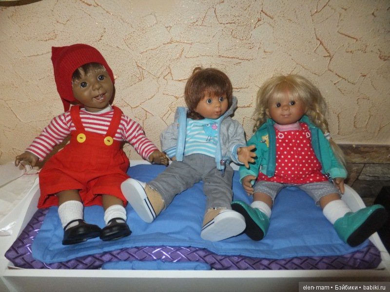 Кроватка, Вихтели