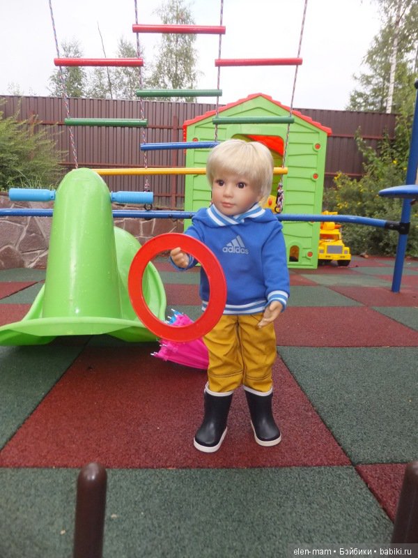 Серёжка с кольцом