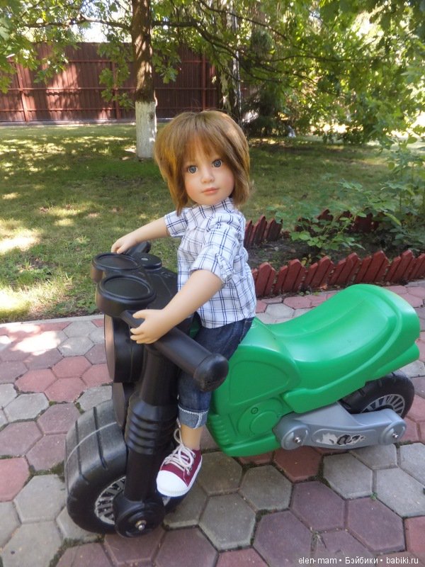 Марк на мотоцикле 2