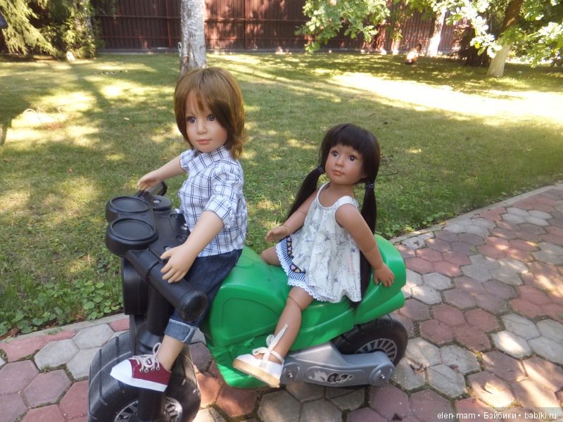 Килиана катается с Марком 2