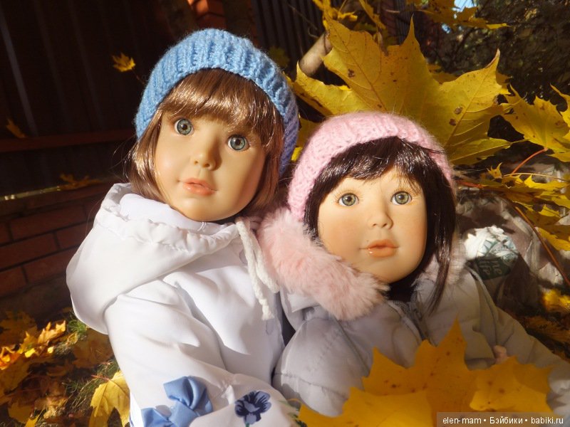 Октябрь, Осень Золотая. И мои куклы Kidz'n'Cats