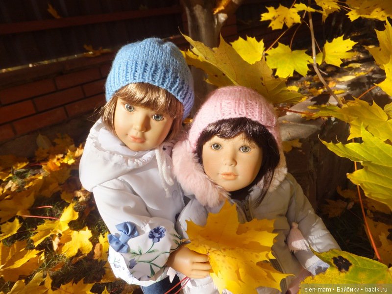 Октябрь, Осень Золотая. И мои куклы Kidz'n'Cats