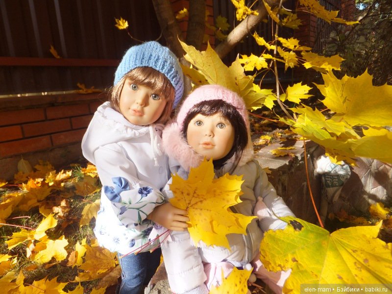 Октябрь, Осень Золотая. И мои куклы Kidz'n'Cats