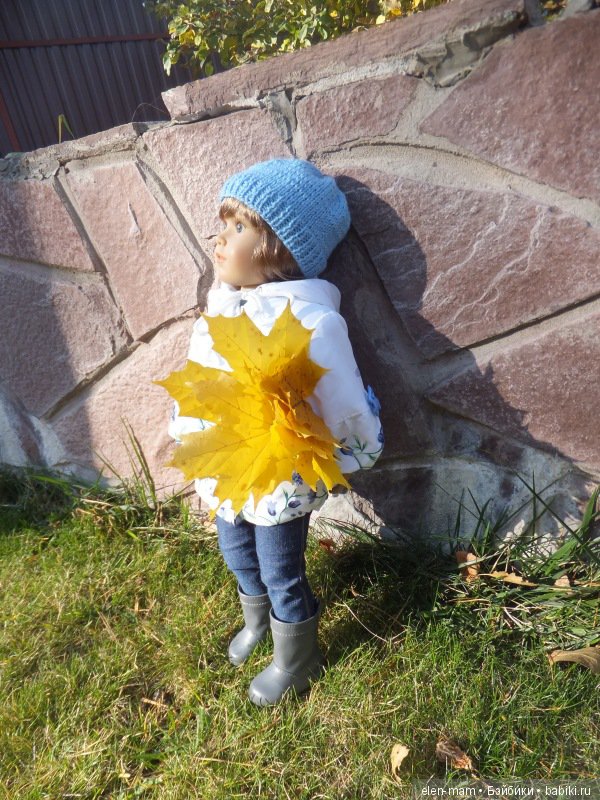 Октябрь, Осень Золотая. И мои куклы Kidz'n'Cats