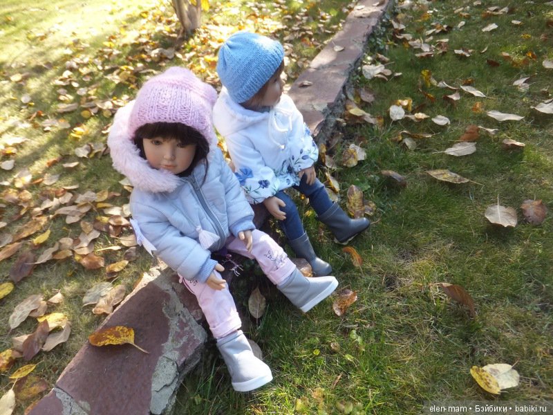 Октябрь, Осень Золотая. И мои куклы Kidz'n'Cats