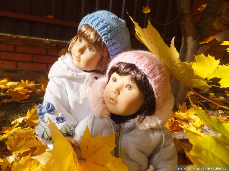 Октябрь, Осень Золотая. И мои куклы Kidz'n'Cats