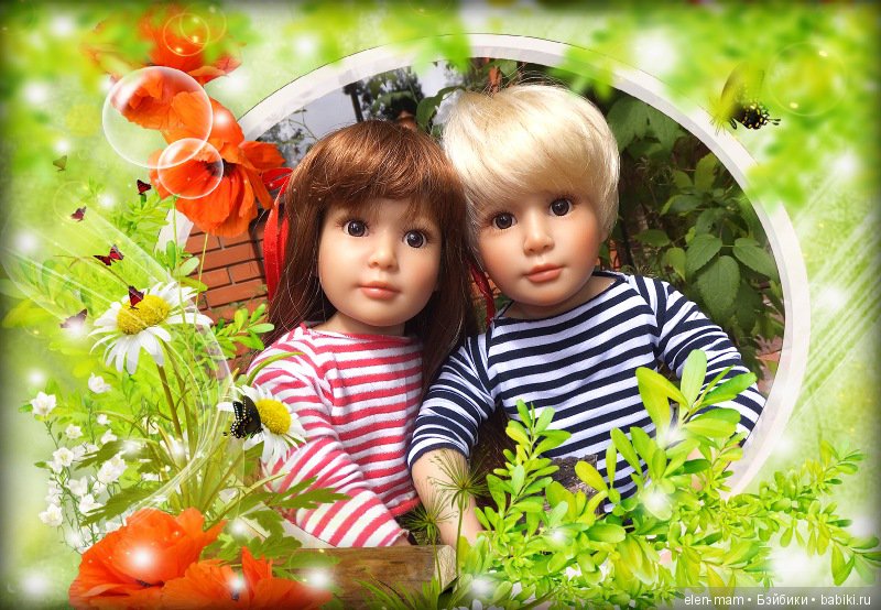 English. Boy&Girl. Куклы Kidz'n'Cats