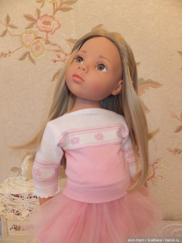 Мои "Розочка" и "Беляночка". Куклы Готц (фото 6)