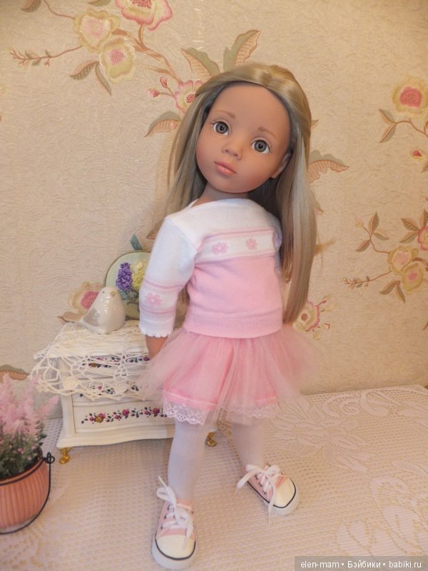 Мои "Розочка" и "Беляночка". Куклы Готц (фото 5)