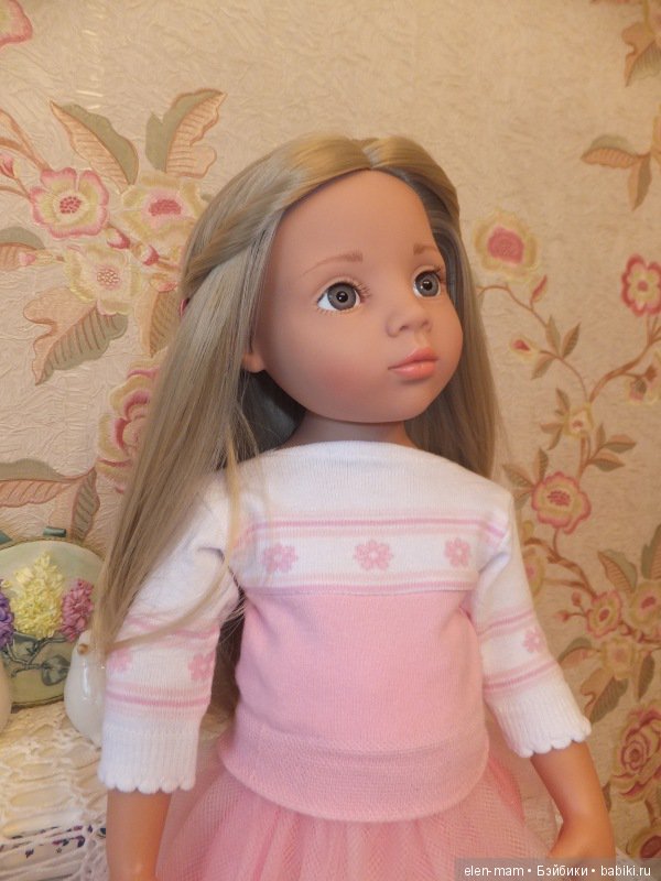 Мои "Розочка" и "Беляночка". Куклы Готц (фото 4)