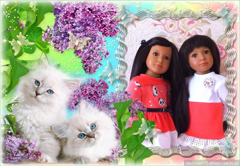 Платья для Нэйлы и Килианы, для девочек Kidz'n'Cats