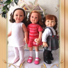 Девчонки из Испании. Куклы Reina del Norte, Vestida de Azul, Llorens