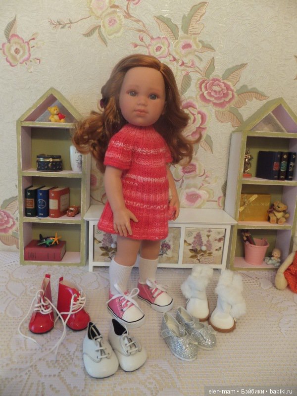 "Обувной переполох". Как мои куклы обувь примеряли (фото 8)