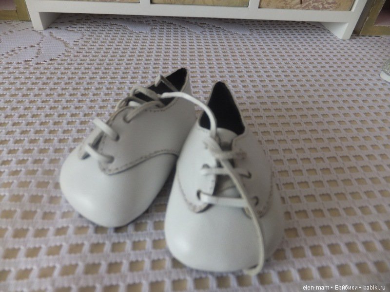 ботиночки белые