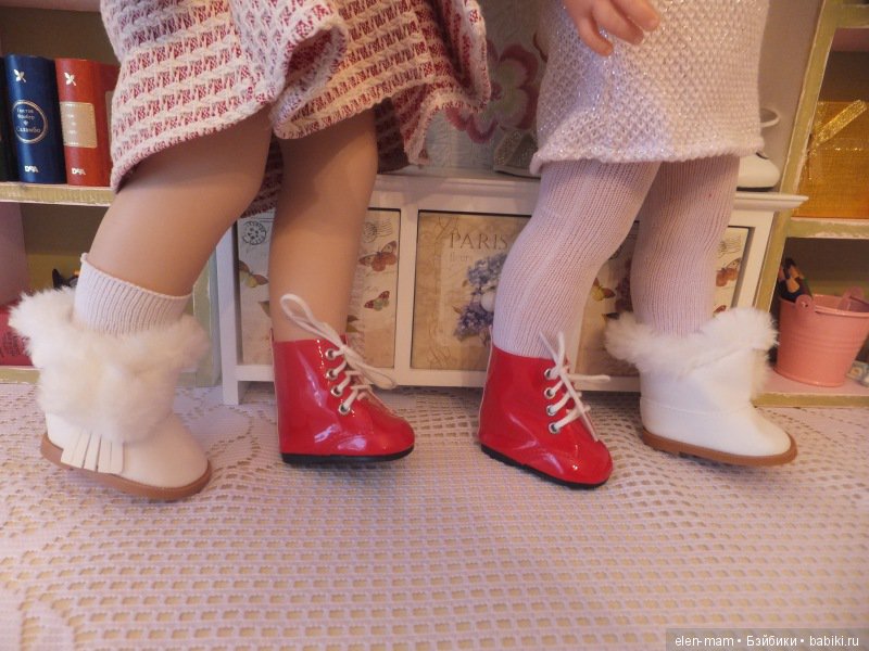 лак.ботинки и зимние сапожки