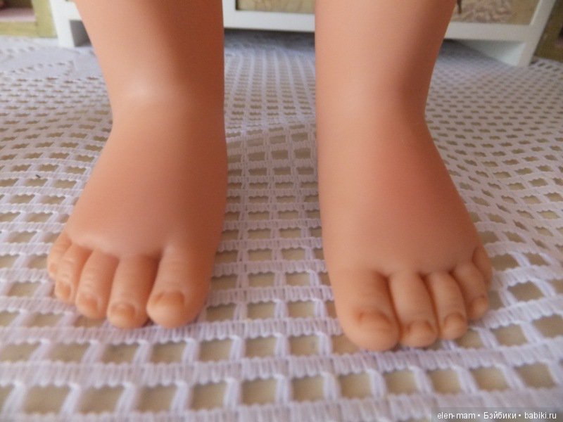 Пальчики ног Корал