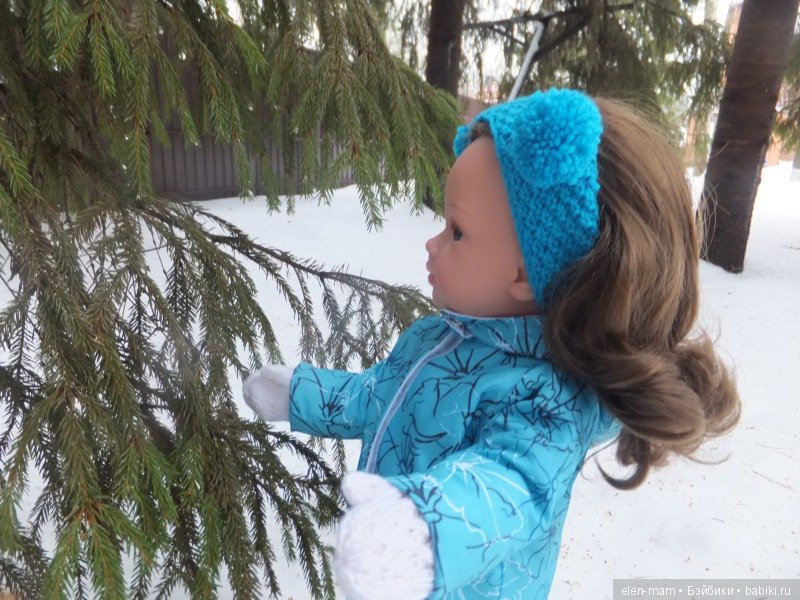 Кукла Корал Vestida de Azul