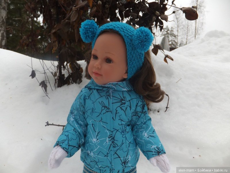 Кукла Корал Vestida de Azul